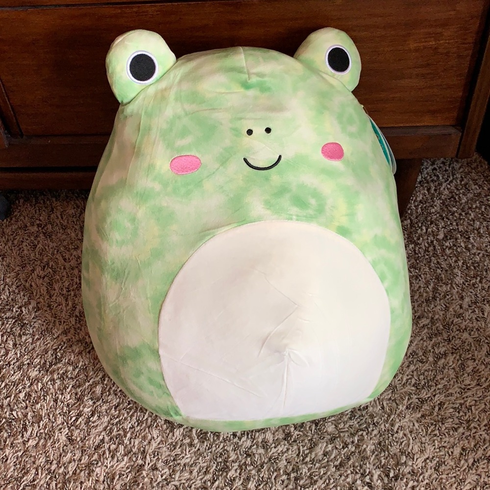 Squishmallows 16” Wendy Tie Dye Frog 5 year anniversary - brand new!